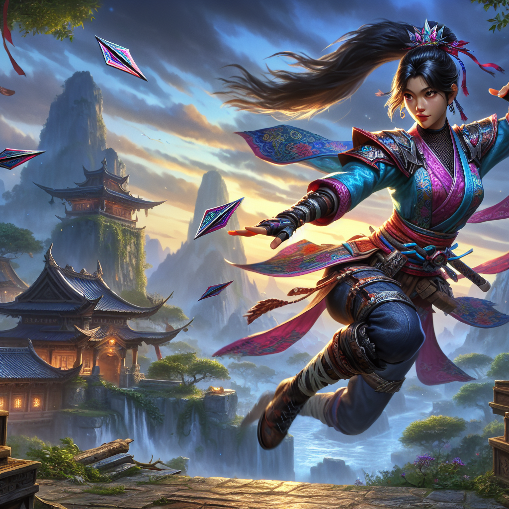 Hanabi Mobile Legend: Menguasai Seni Shuriken di Land of Dawn