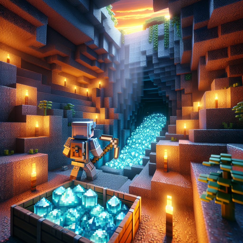 Menguasai Seni Menambang Berlian di Minecraft